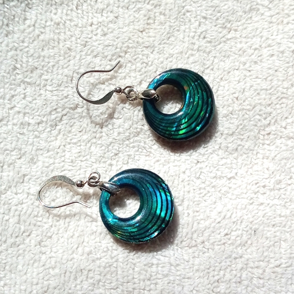 Abalone earrings